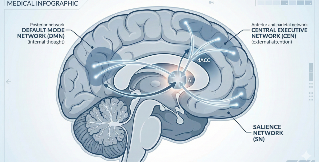 Red de Saliencia: El Switch de la Ansiedad